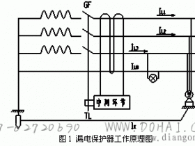 漏电保护器原理图和使用注意事项