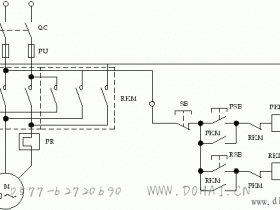 如何控制电机正反转_交流接触器控制电机正反转_异步电动机正反转电路图