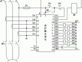 电动机保护器接线方法