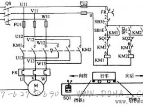 位置控制与自动循环控制线路