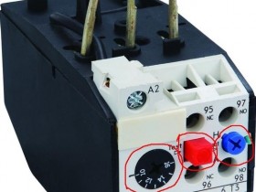 热继电器按钮的作用