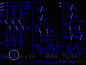 定子电路串电阻降压启动