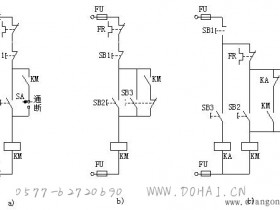 电动机点动连续双重控制