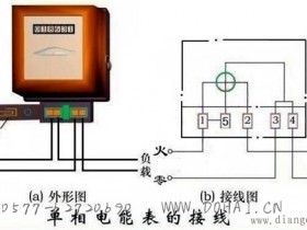 单相电度表的原理与安装