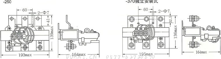 JR29-250、JR29-370的独立安装