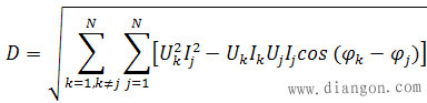 畸变无功功率计算公式