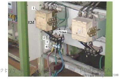 热继电器与其它开关的距离（图二）