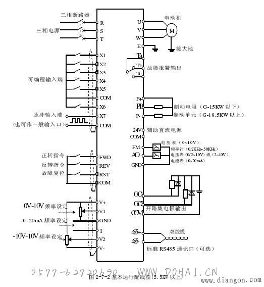 变频器工作原理及接线图 高手为你揭秘