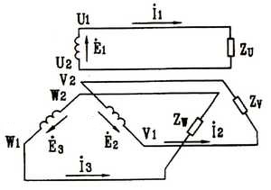 三相电源的联接