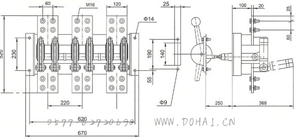 HS-13-200~3000A接线