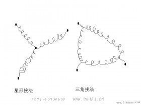 电机星接和角接