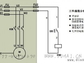 点动控制电路原理图解